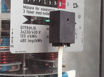 Energy meter monitor sensor